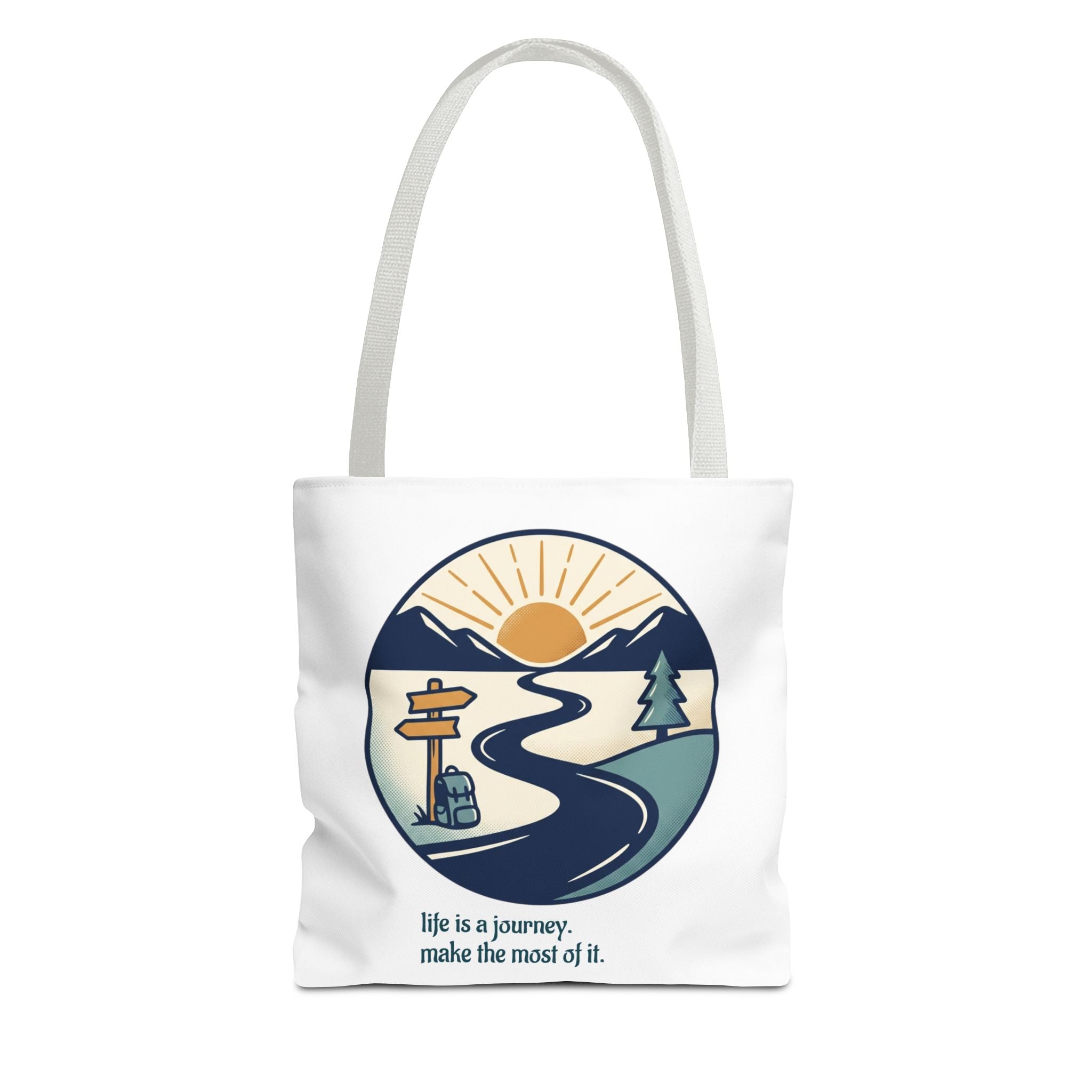Tote Bag — All‑Over Print, Durable Polyester (3 Sizes)