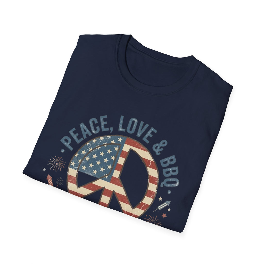 Stars & Stripes Unisex Softstyle Tee – 4th of July
