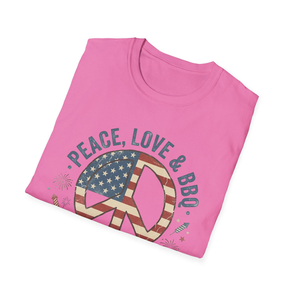 Stars & Stripes Unisex Softstyle Tee – 4th of July