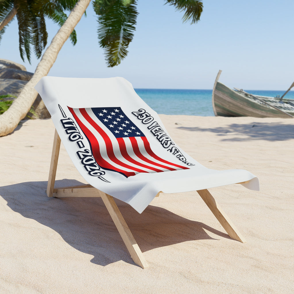 America 250 Commemorative Beach Towel — 250 Years Strong Edition