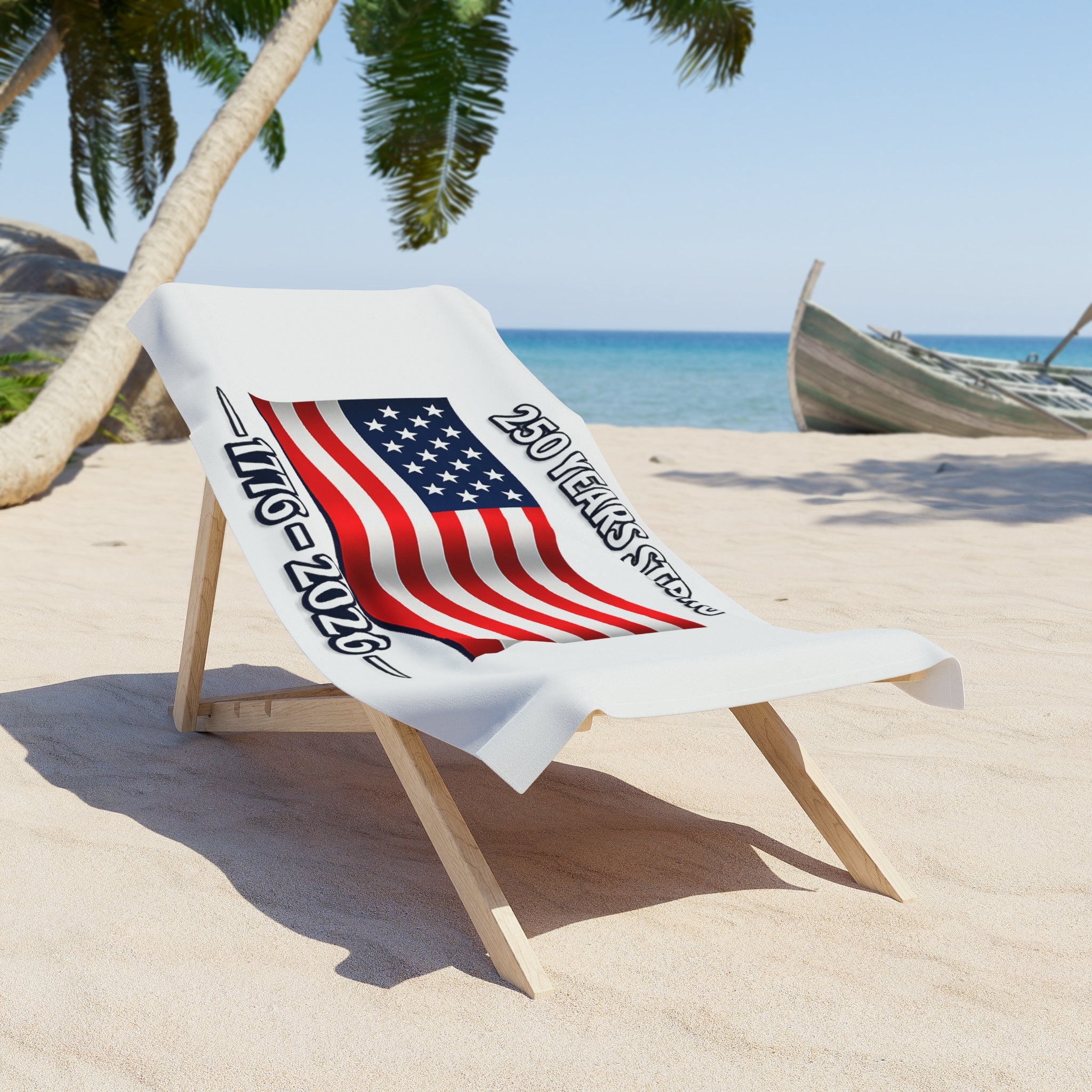 America 250 Commemorative Beach Towel — 250 Years Strong Edition