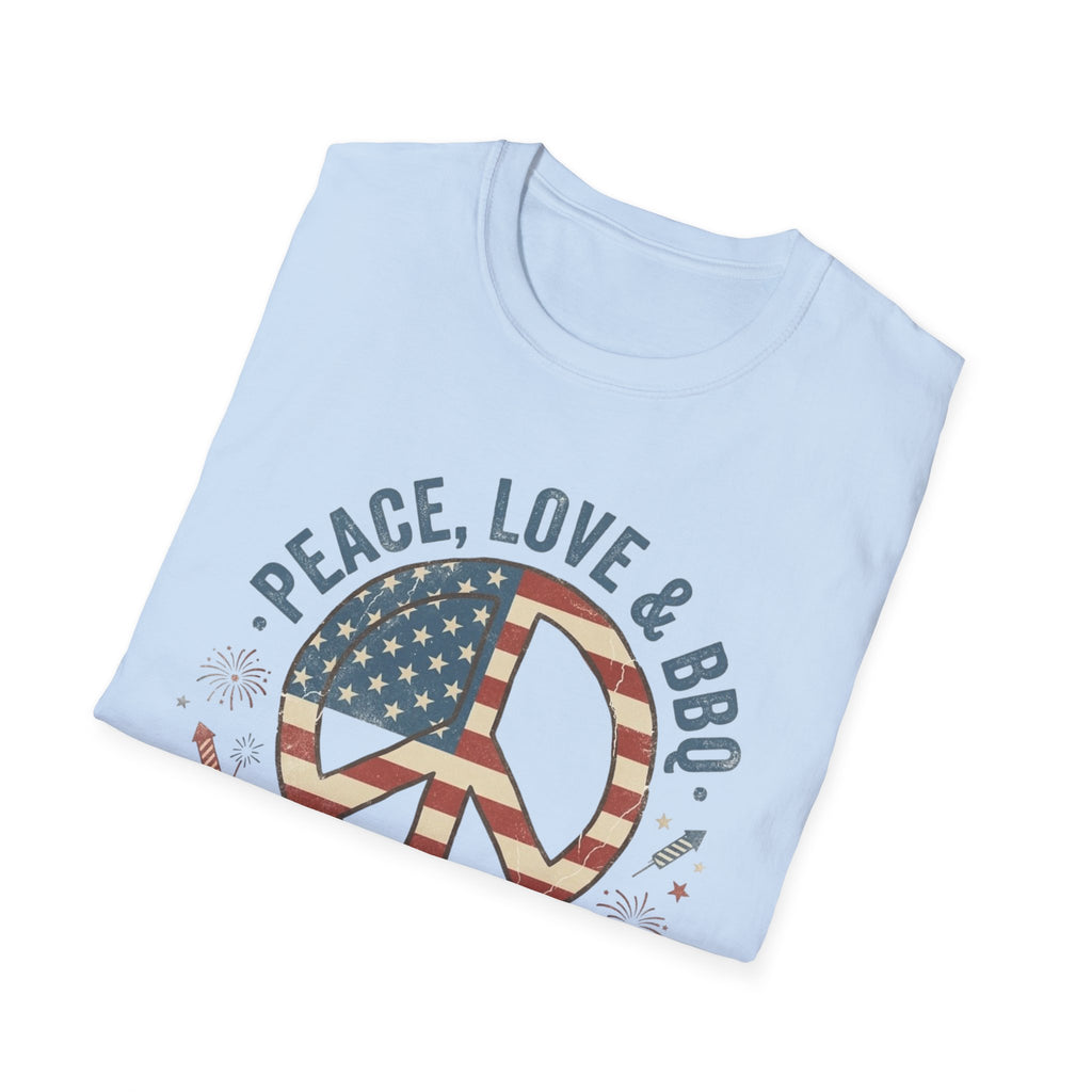 Stars & Stripes Unisex Softstyle Tee – 4th of July
