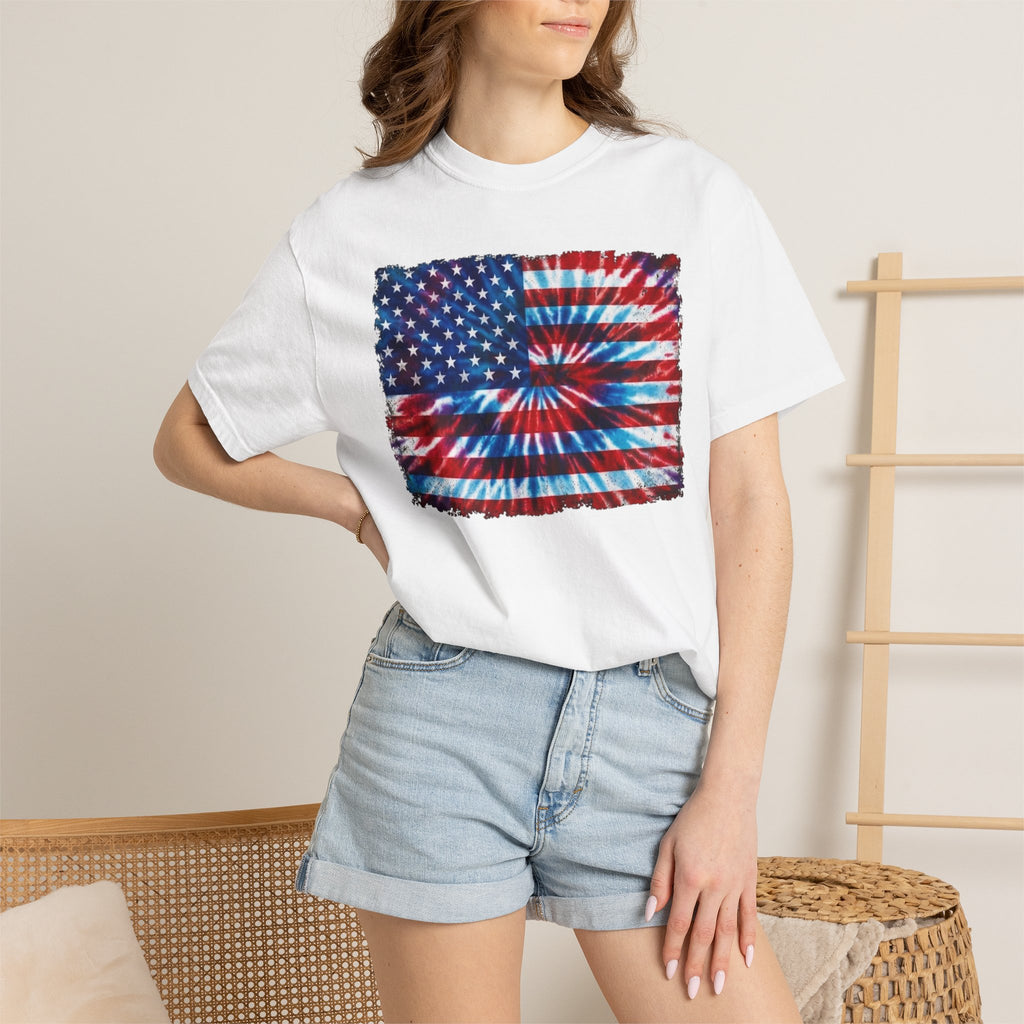 Freedom Fade Unisex Garment-Dyed Tee – 4th of July