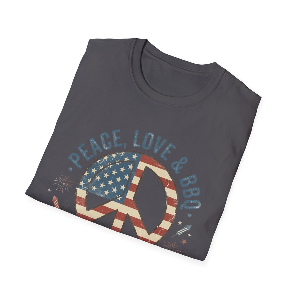 Stars & Stripes Unisex Softstyle Tee – 4th of July