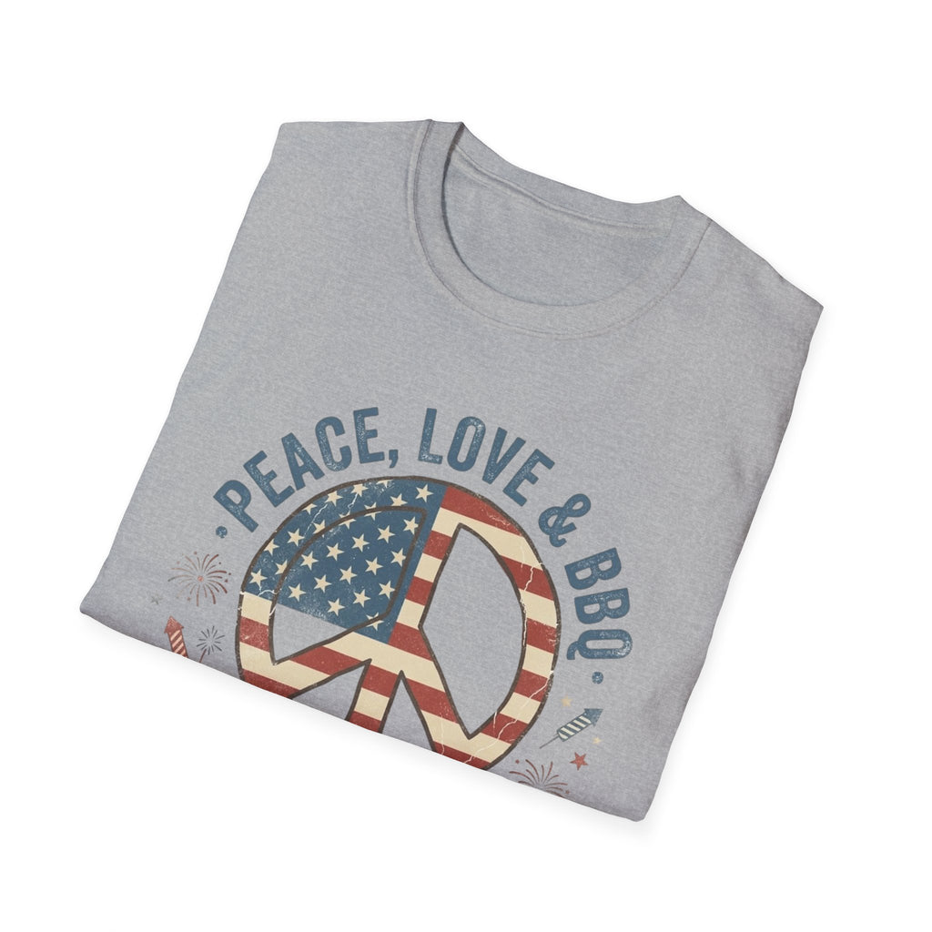 Stars & Stripes Unisex Softstyle Tee – 4th of July