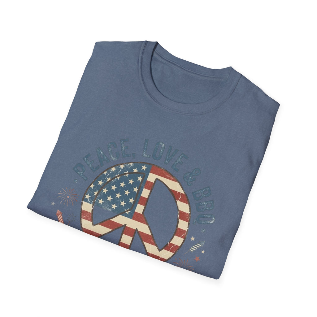 Stars & Stripes Unisex Softstyle Tee – 4th of July