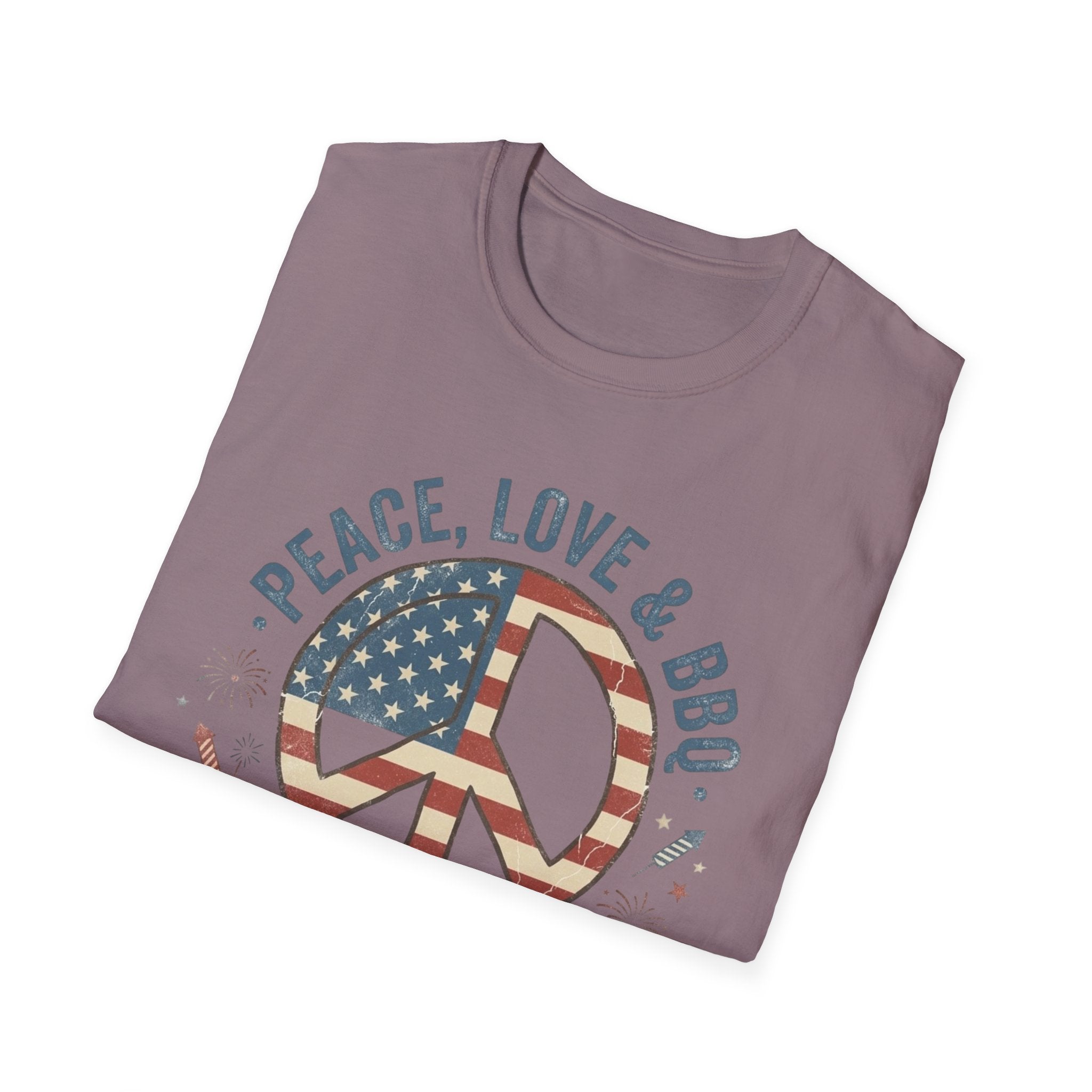 Stars & Stripes Unisex Softstyle Tee – 4th of July