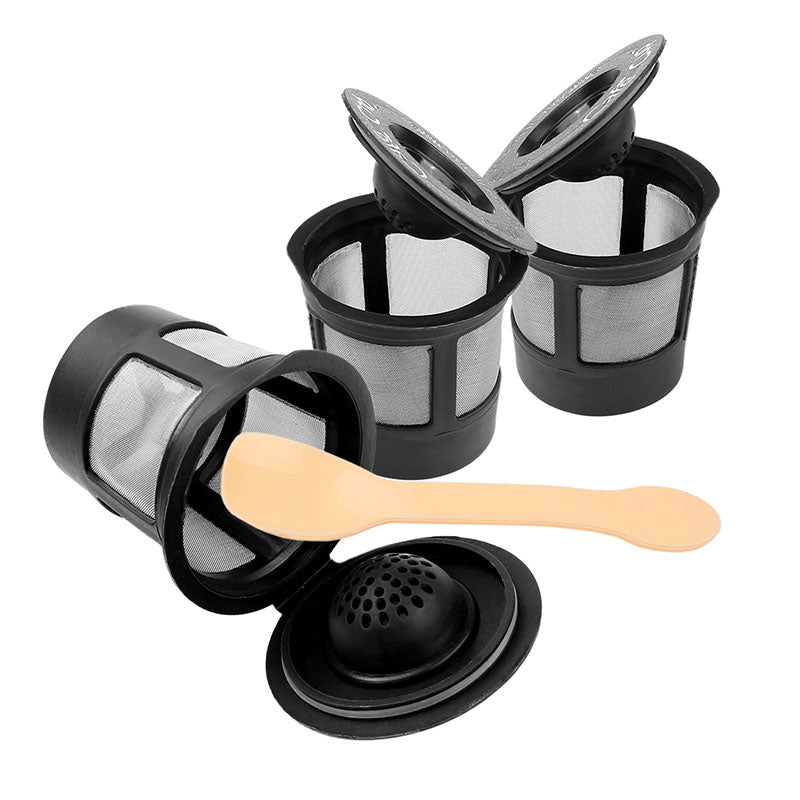 Reusable K‑Cup Filter Pods — Set of 3 (BPA‑Free)
