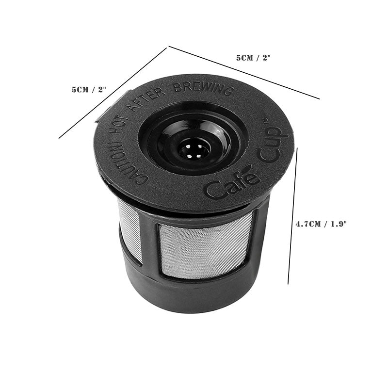 Reusable K‑Cup Filter Pods — Set of 3 (BPA‑Free)